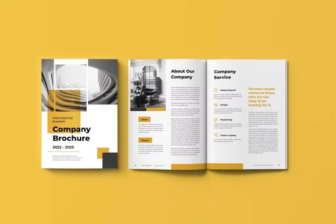 Collection of professionally designed marketing materials: brochure, flyer, and presentation slide mockups.